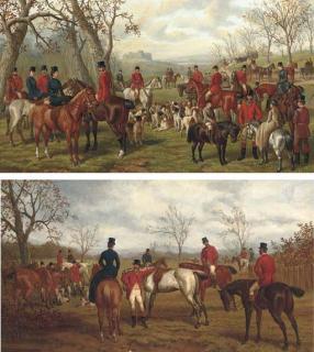 E. B. Herberte - The Meet; And Preparing To Set Off