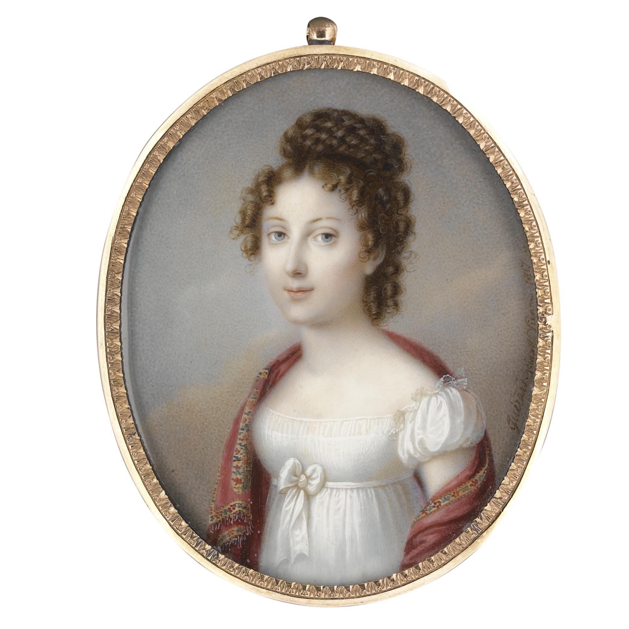 E. Bernhard Chevalier de Guérard - Portrait Of A Lady