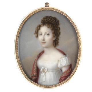 E. Bernhard Chevalier de Guérard - Portrait Of A Lady