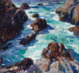 E. Charlton Fortune - Fishing from the Rocks