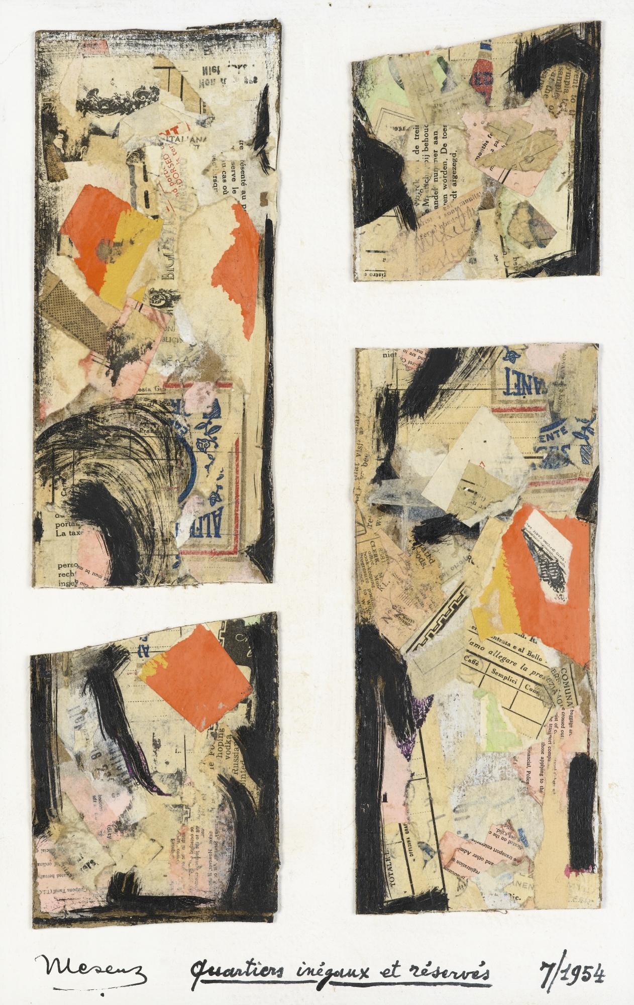 E. L. T. Mesens - Quartiers Inégaux Et Réservés