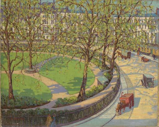 E. M. Garner - A crescent bathed in morning sunlight