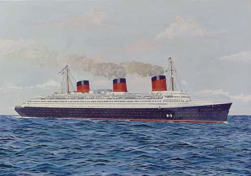 E.W. Bearman - The S.S. Normandie