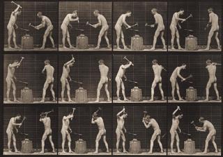 Eadweard Muybridge - Untitled, Plate 374, from \