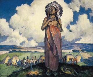 Eanger Irving Couse - The Chief