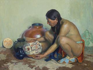 Eanger Irving Couse - Thunder Birds