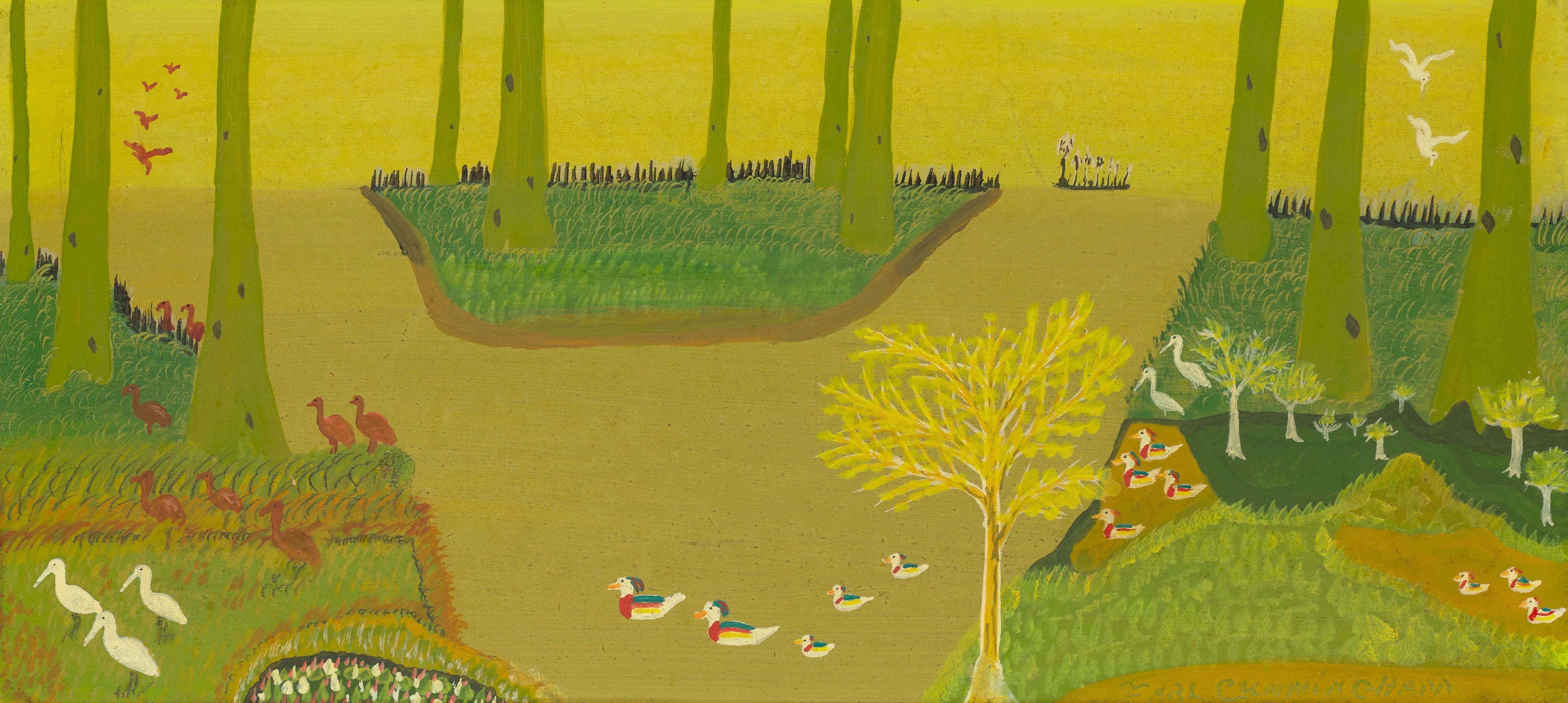 Earl Cunningham - Bird\'s Day Out