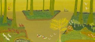 Earl Cunningham - Bird\'s Day Out