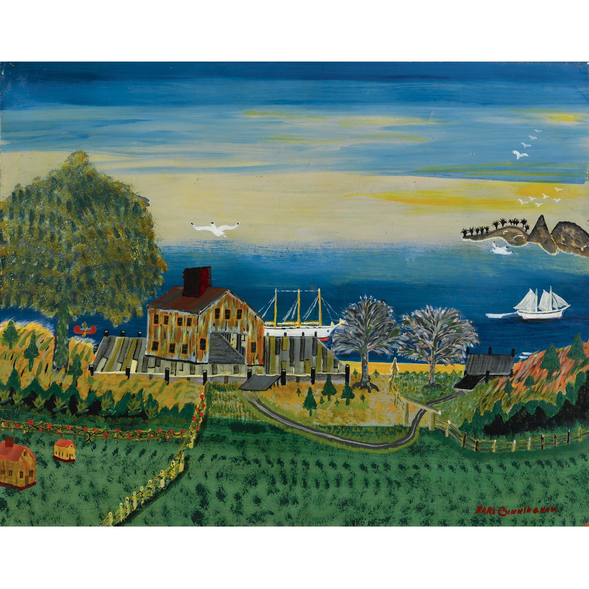 Earl Cunningham - House By The Sea