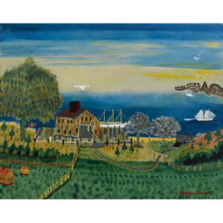 Earl Cunningham - House By The Sea