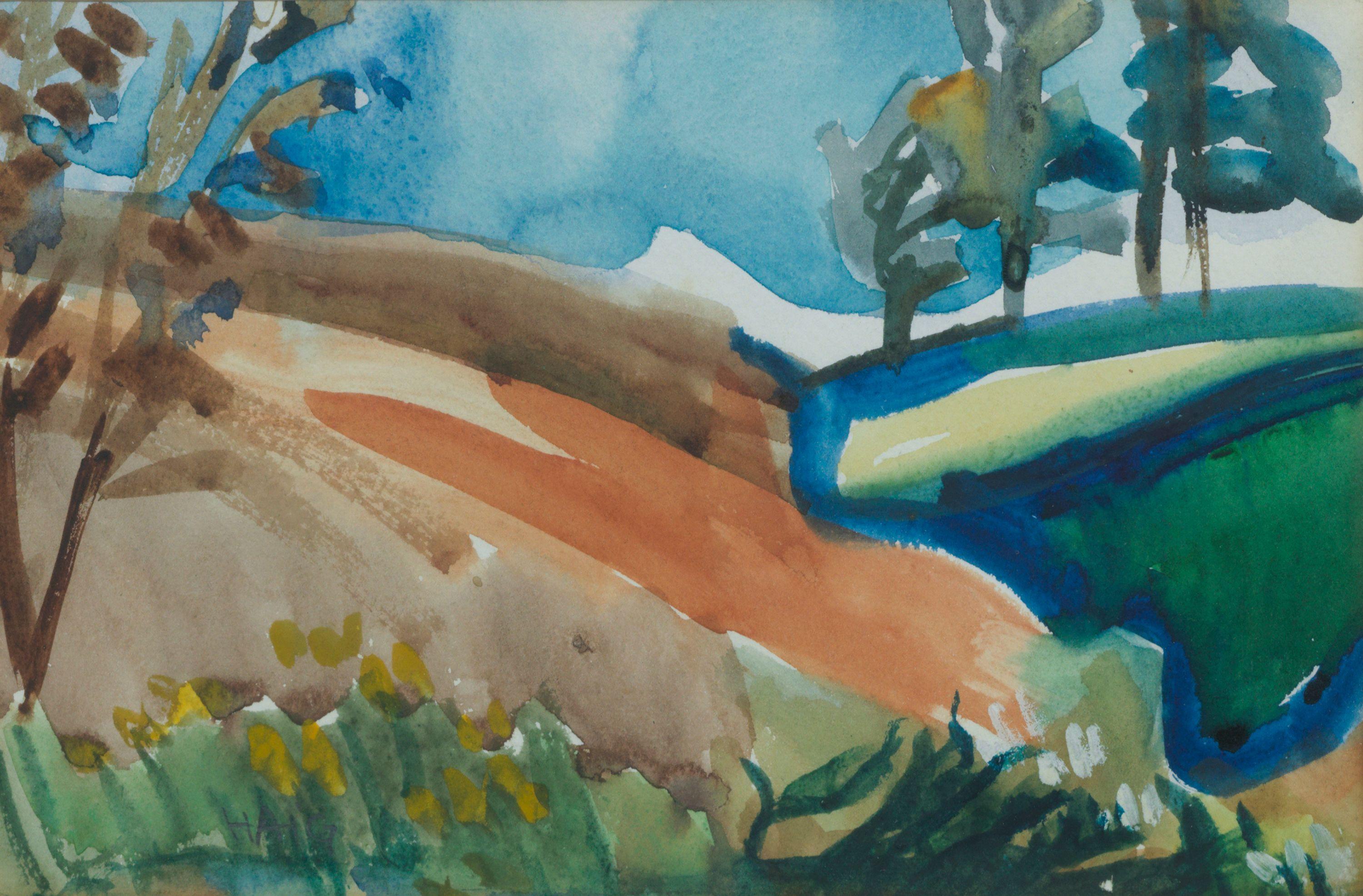 Earl George Alexander Eugene Douglas Haig OBE ARSA FRSA - A group of three watercolours;