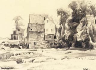 Earl Horter - Old Country House