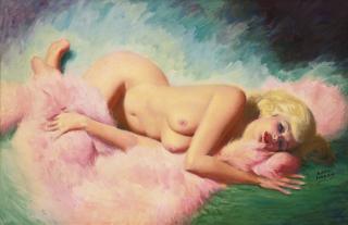 Earl Moran - Marilyn Monroe In The Nude