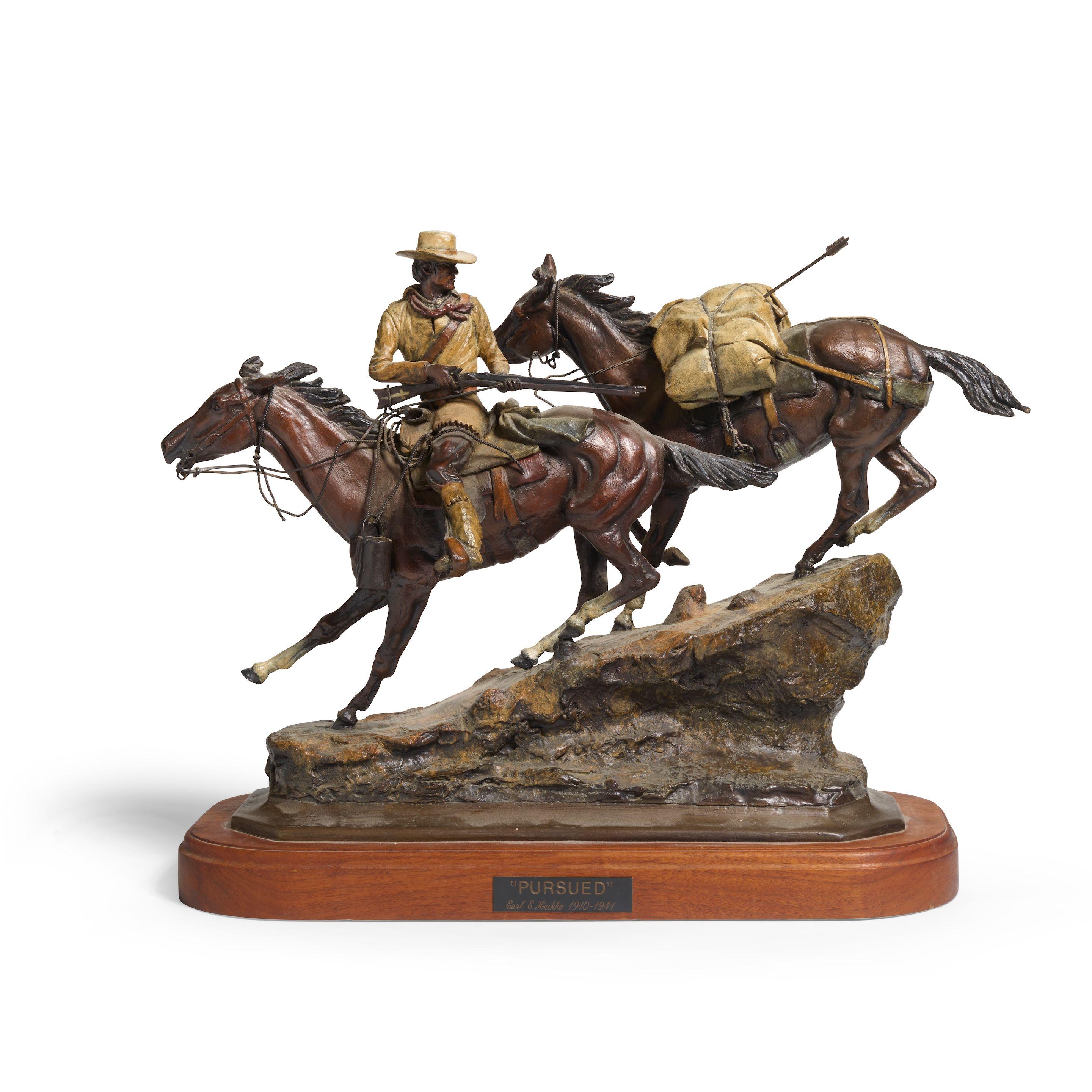 Earle Erik Heikka - Pursued 15 in. high