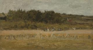 Eastman Johnson - Landscape Sketch