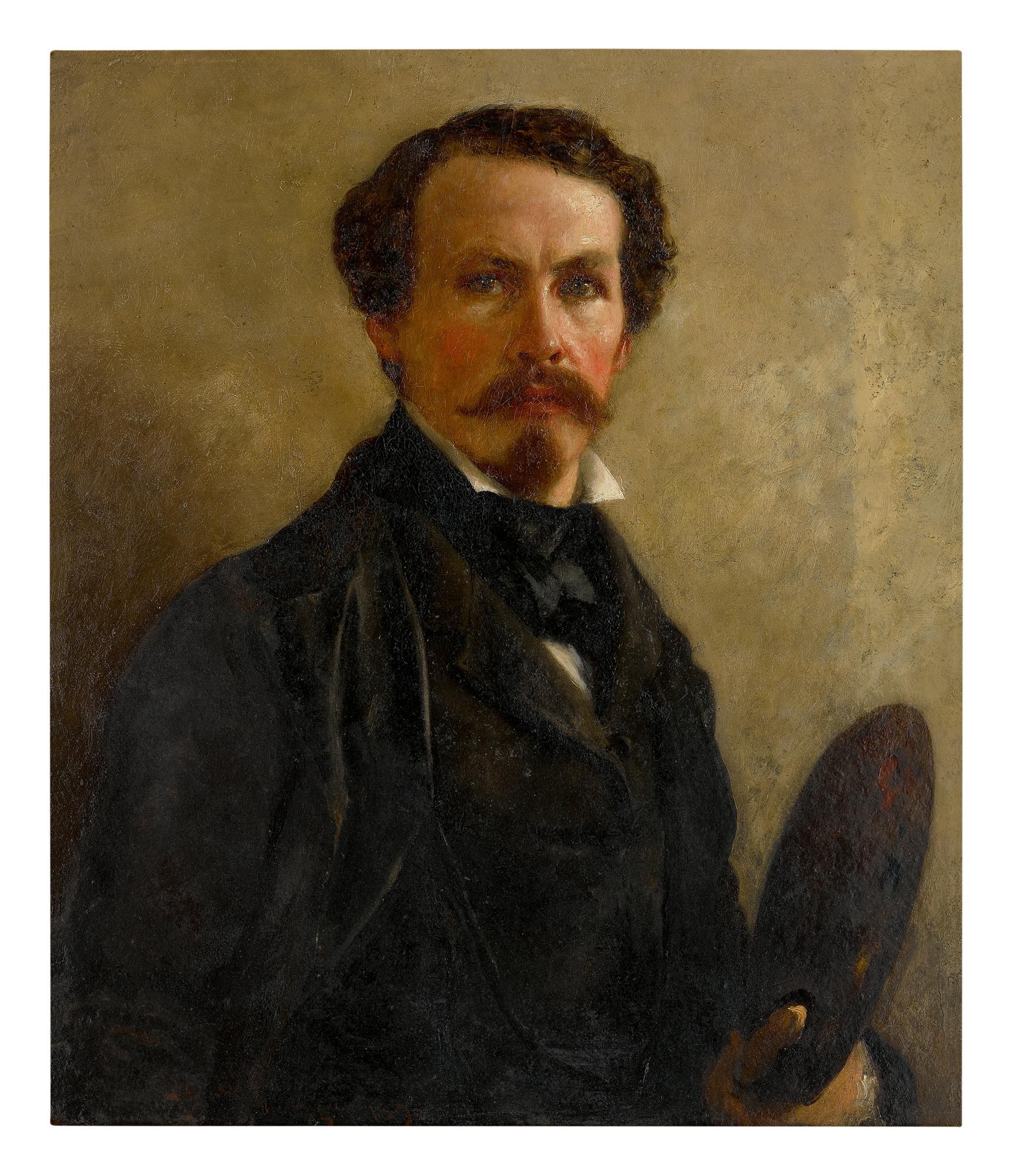 Eastman Johnson - Self Portrait