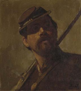 Eastman Johnson - Study for the Wounded Drummer Boy