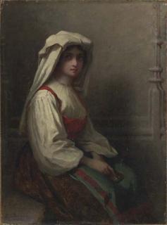 Eastman Johnson - The Bohemian Girl