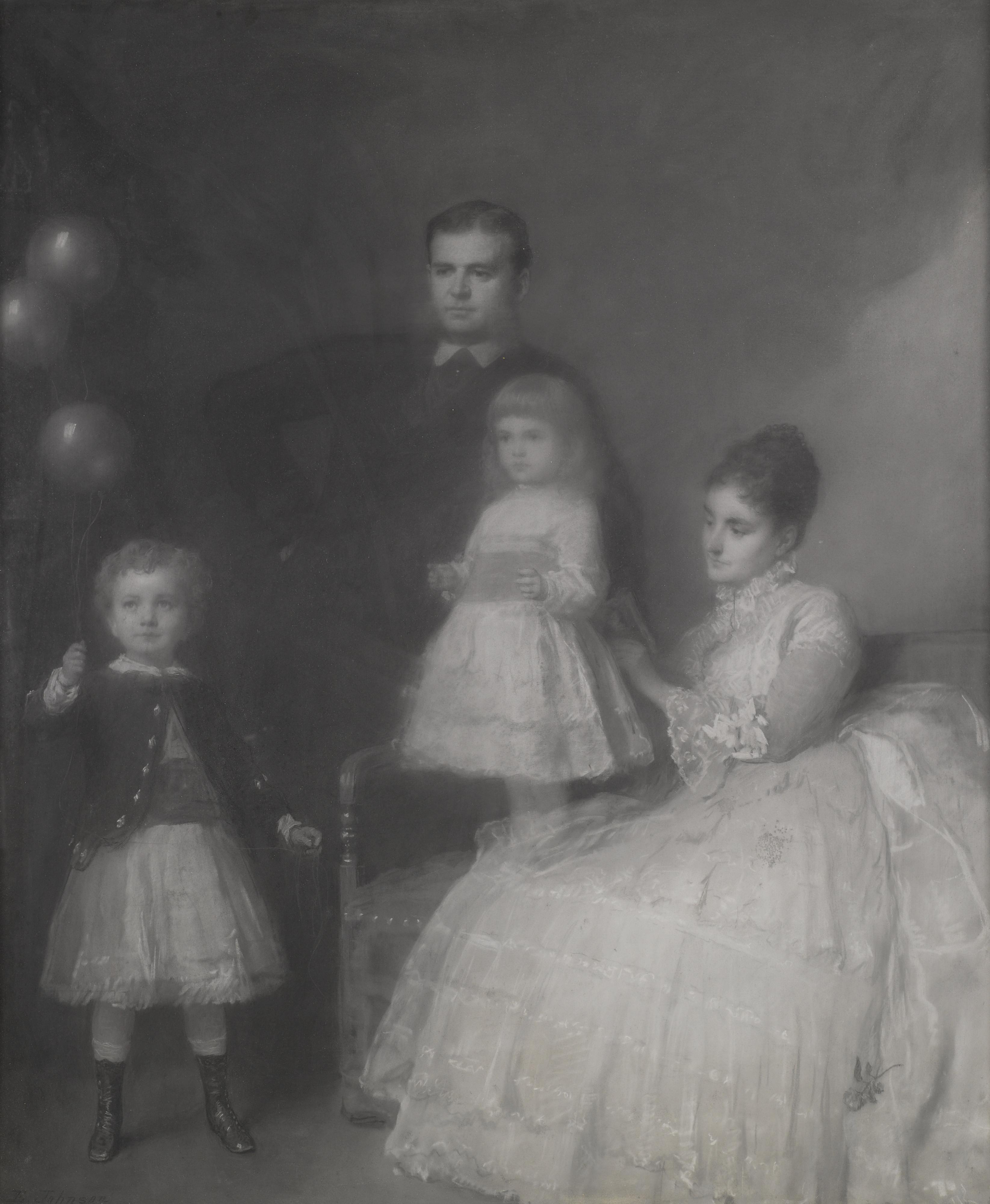 Eastman Johnson - The James A. Burden Family