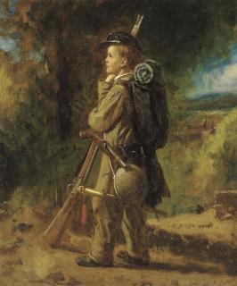 Eastman Johnson - The Little Soldier