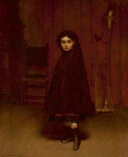 Eastman Johnson - The Voice Of The Harp