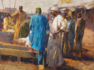 Ebenezer Akinola - At the Market