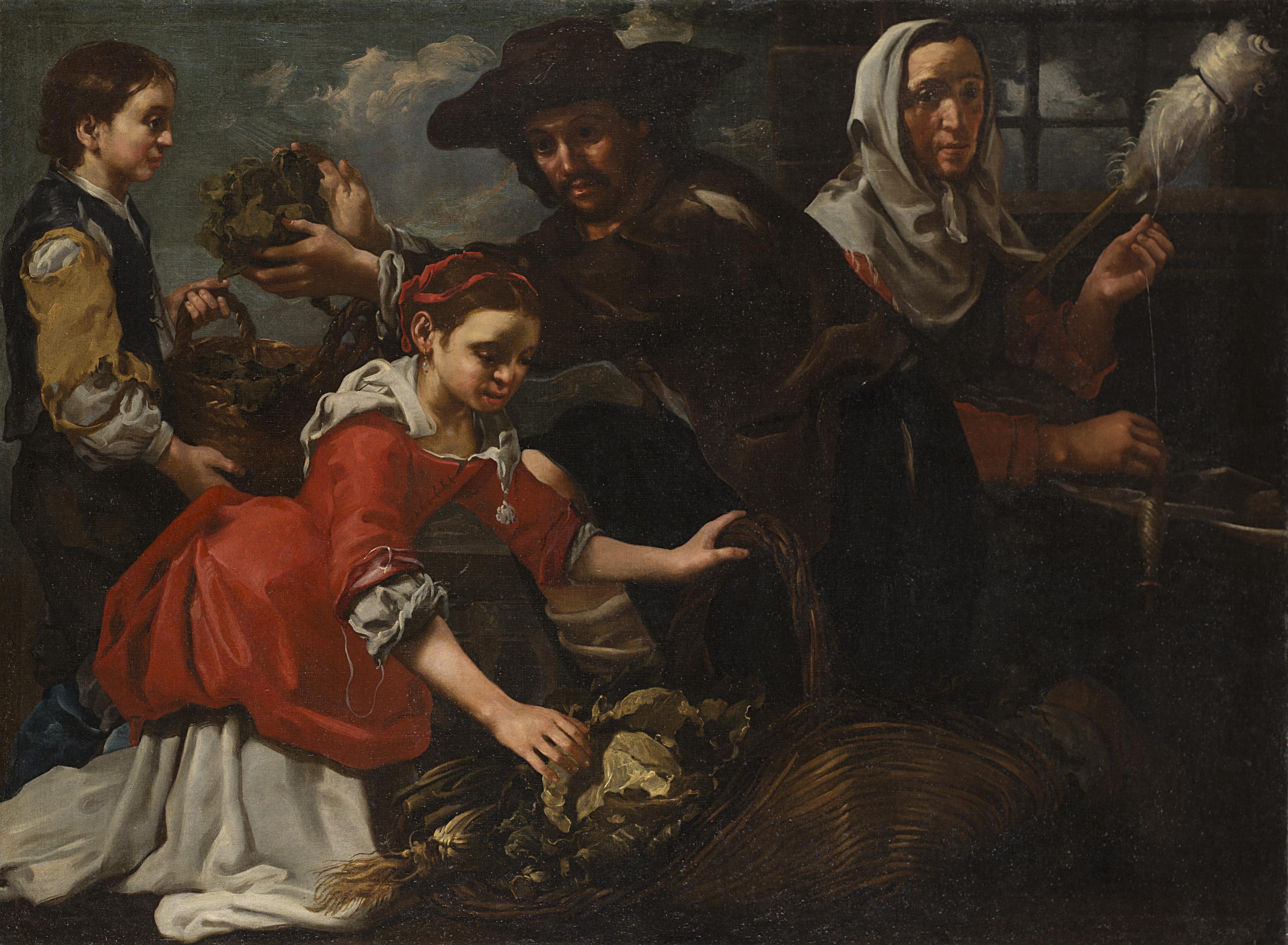 Eberhard Keilhau - Spinner and herb pickers