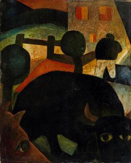 Eberhard Viegener - Die schwarze Kuh