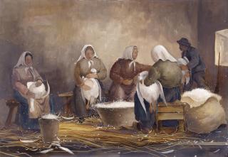 Eberhard Viegener - Gänserupferinnen