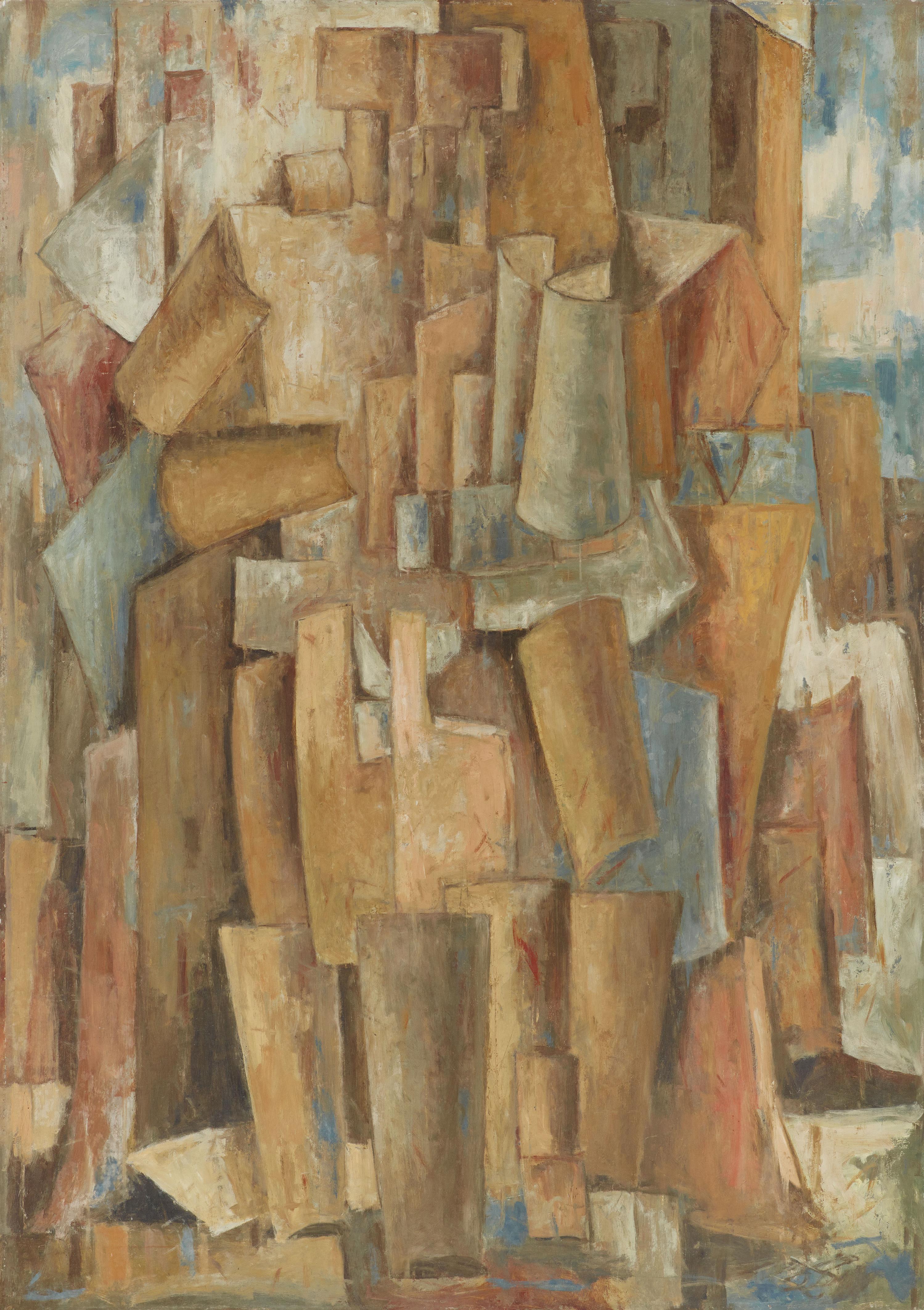 Eberhard Viegener - Große abstrakte Komposition