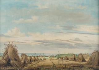 Eberhard Viegener - „Sommerabend in der Soester Ebene“