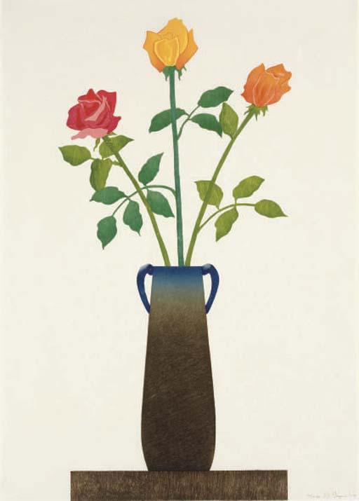 Ed Baynard - A Dark Pot with Roses (Tyler 77)