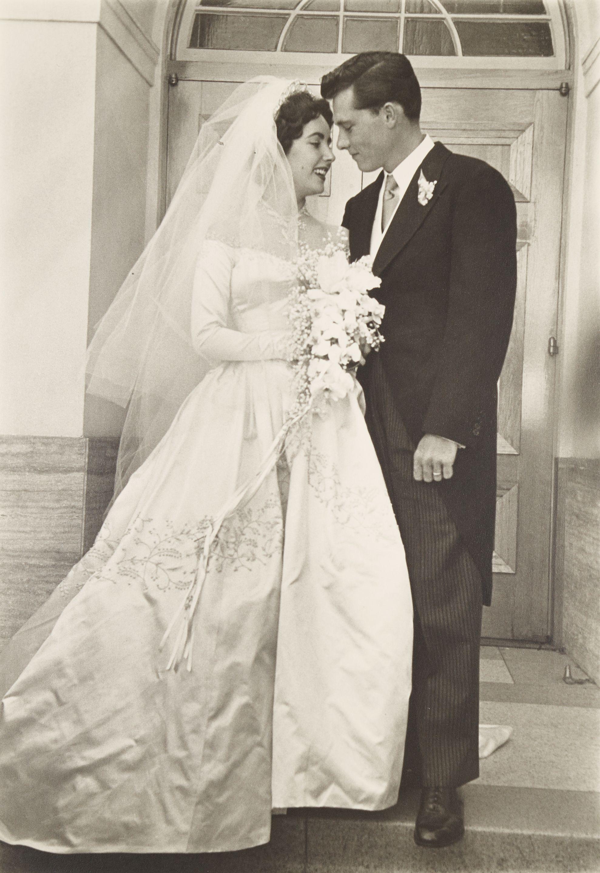 Ed Clark - Elizabeth Taylor and Nicky Hilton on their Wedding Day