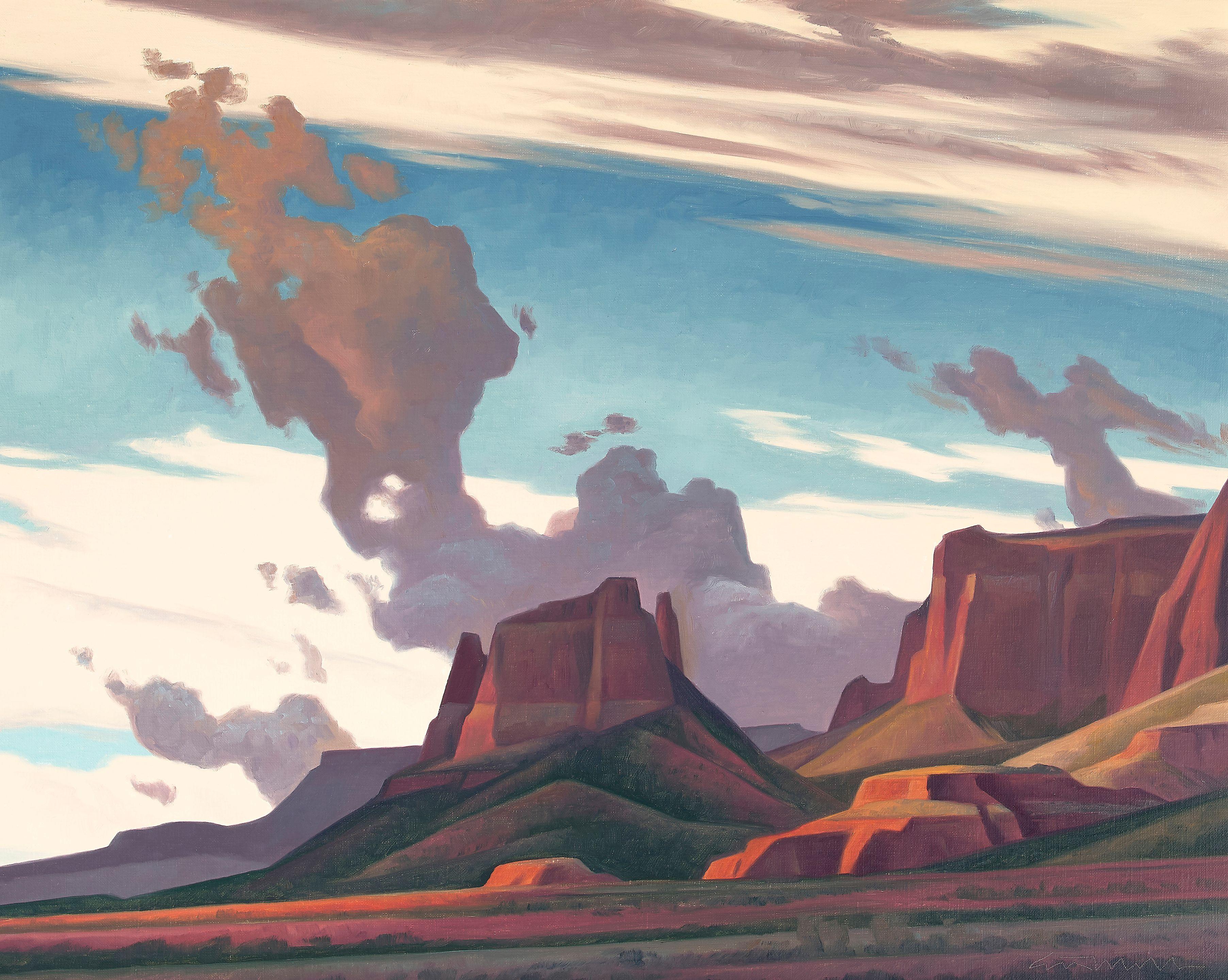 Ed Mell - Red Rock Cloud Drift