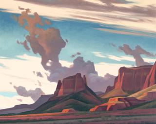 Ed Mell - Red Rock Cloud Drift