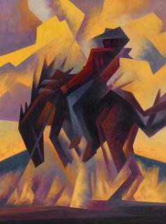Ed Mell - Western Bronc