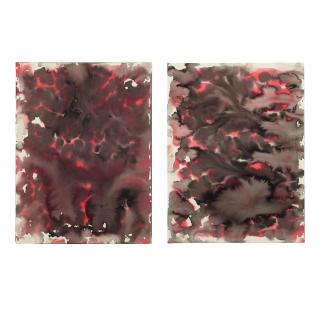 Ed Moses - Group of two works on paper, 1979