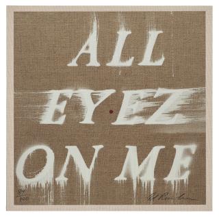 Ed Ruscha - 2Pac - All Eyez on me
