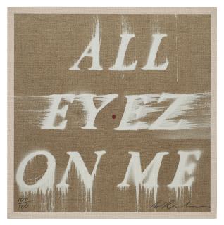 Ed Ruscha - 2Pac - All Eyez on me