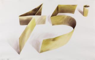 Ed Ruscha - 45 Degrees