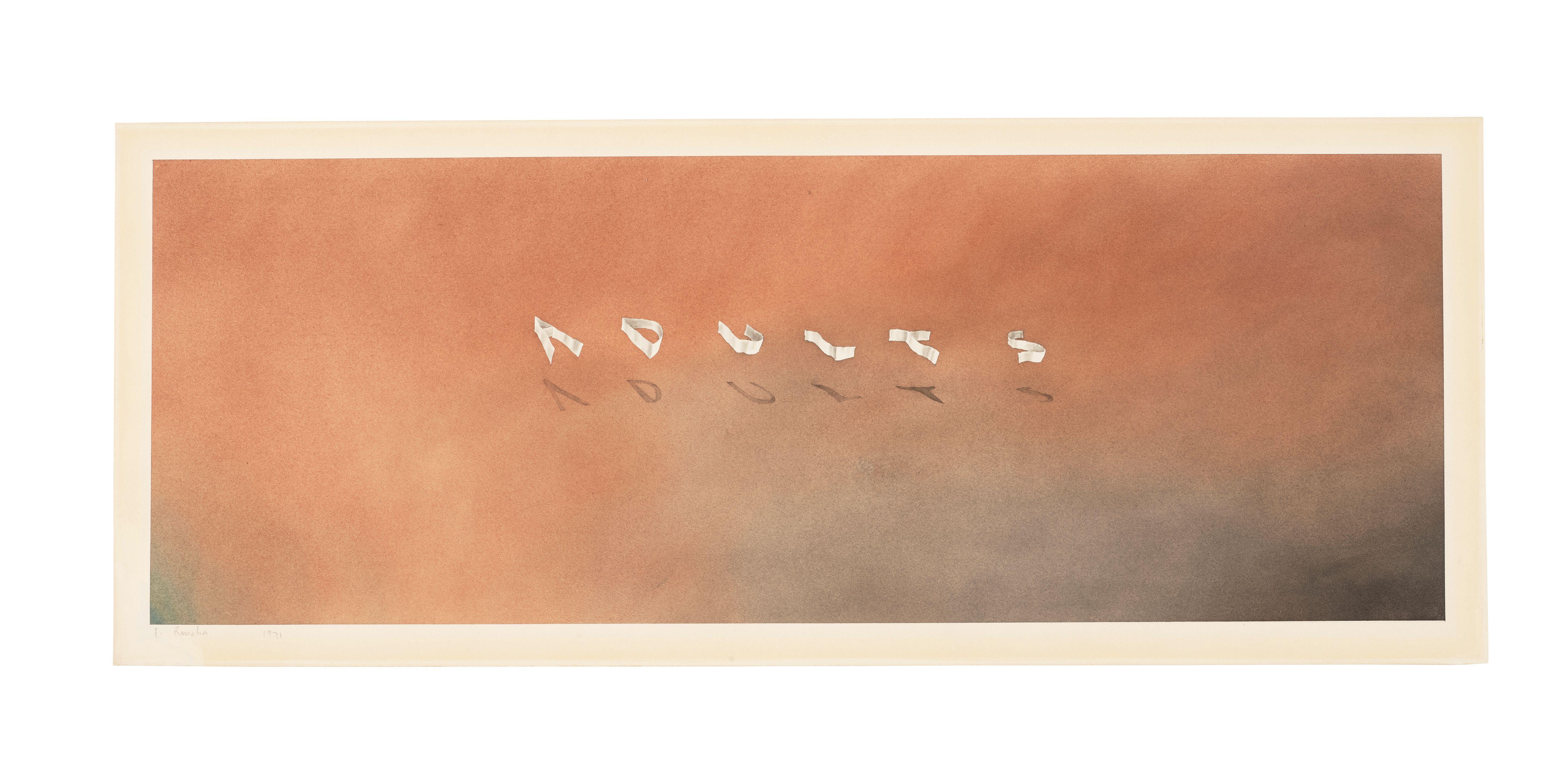 Ed Ruscha - Adults