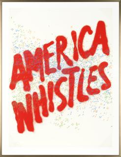 Ed Ruscha - America Whistles, from \'America: The Third Century\'