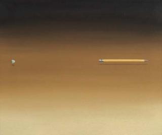 Ed Ruscha - Amphetamine, Pencil