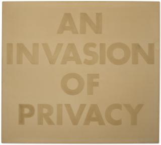 Ed Ruscha - An Invasion of Privacy