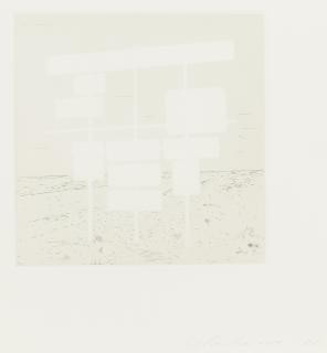 Ed Ruscha - Blank Signs