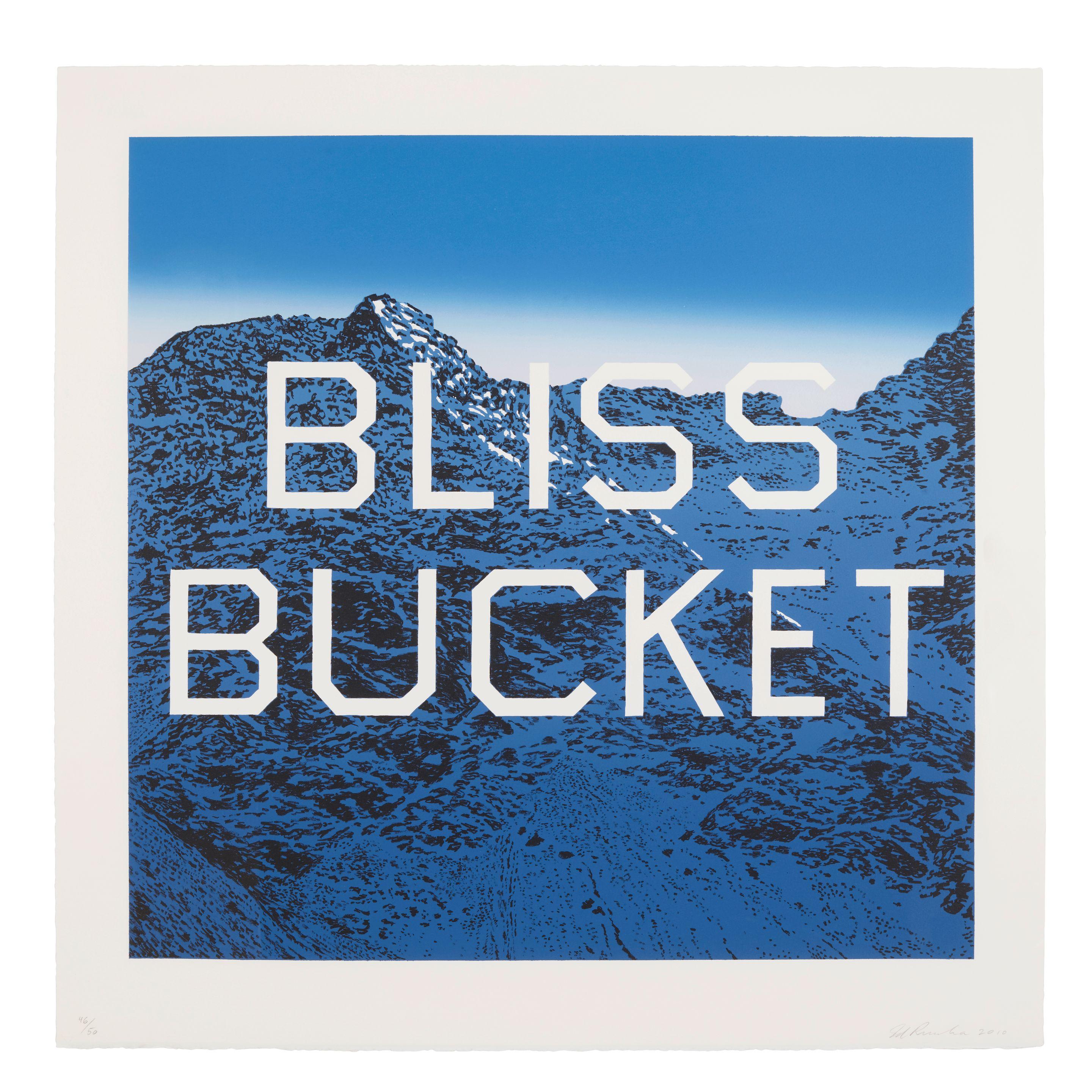 Ed Ruscha - Bliss Bucket