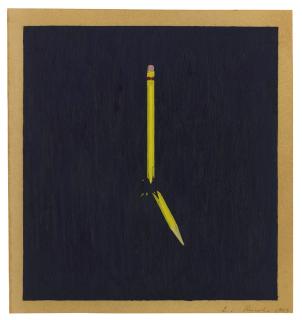 Ed Ruscha - Broken Pencil 