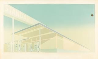 Ed Ruscha - Cheese Mold Standard with Olive