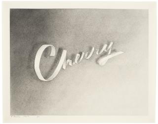 Ed Ruscha - Cherry