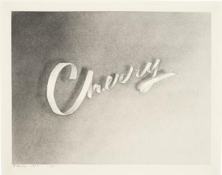 Ed Ruscha - Cherry